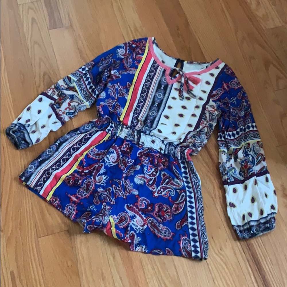 Truly Me romper with FUN colors!! Size 14.